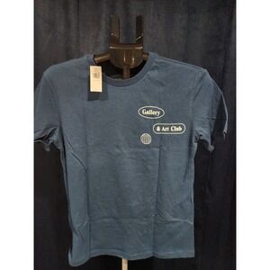 Old Navy Dark Blue Gallary & Art Tee Boys Size XL 14-16